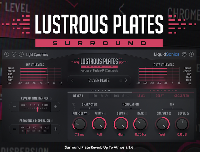 Liquidsonics Lustrous Plates Surround Atmos